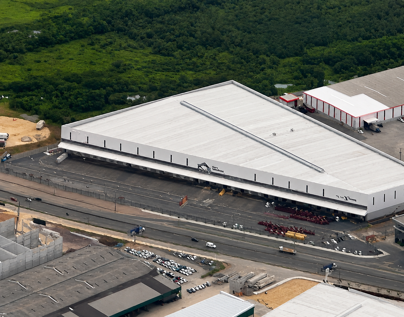 Centro de distribuição da JR em Itajaí/SC